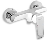 Novaservis Sprchová baterie Nobless Tina 150 mm, bílá/chrom, nástěnná, bez příslušenství,  38061/1,1