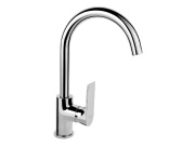 Novaservis Dřezová baterie Algeo Square, chrom, stojánková,  BAQ4 (82713,0)