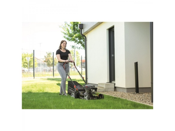 Multifunkční travní sekačka 2v1 bez pojezdu Scheppach MP 132-42