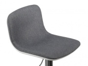 G21 Barová židle  Lima látková, gray