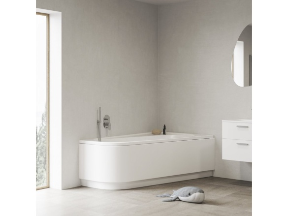 Ravak CR II 065.20BL.O2.RB070 Podomítková baterie 2-cestná bez tělesa, černá