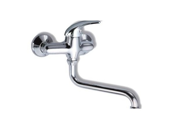 Novaservis Umyvadlová baterie Metalia 55 150 mm, chrom, nástěnná,  55070/T,0