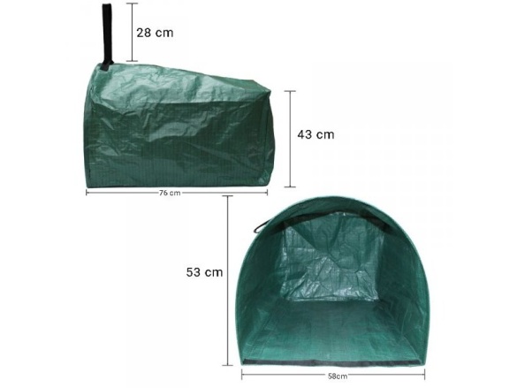 Bradas Zahradní skládací koš Bradas FLAT PICK-UP 200 L