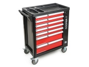 G21 Dílenský vozík  Cooper 7, černo-červený