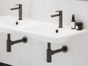 Ravak Krytka přepadu pro umyvadlo, Graphite Brushed