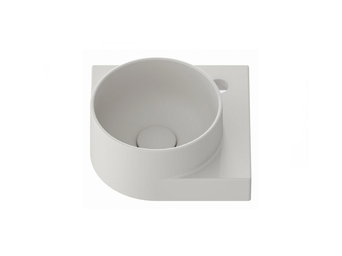 Ravak Umývadlo Yard 28 C, s otvorom pre batériu, bez prepadu, Deepsea Blue