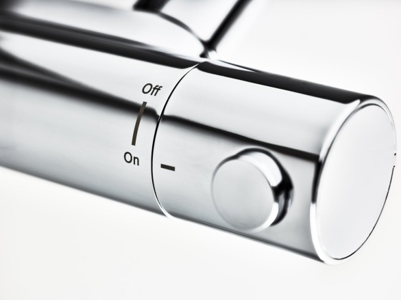 Ravak PU 033.20BLM Termostatická sprchová nástenná batéria bez sprchového setu, čierna matná