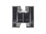 G21 Hliníkový profil  40x40 mm pro kladívkový šroub a spec. kámen, 6 m