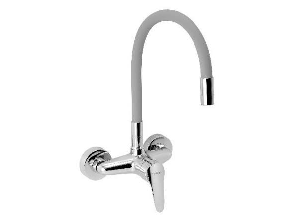 Novaservis Dřezová baterie TITANIA IRIS, 150 mm, chrom-stříbrošedá, nástěnná, bez výpustě,  94480,0S