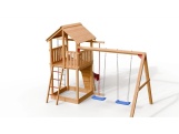 Dětské hřiště s houpačkovým modulem a skluzavkou Česká Manufaktura Honzík Plus