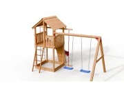 Gyermekjátszótér hintamodullal és csúszdával Česká Manufaktura Honzík Plus