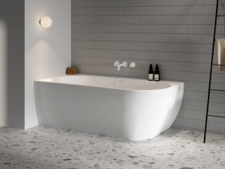 Vany –  Ravak Vaňa Freedom Corner 170x80 L, voľne stojaca, biela, krytka odtoku biela/čierna/chróm