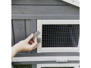 Scobax Dřevěná králíkárna REYKJAVÍK, 2100x540x855 mm