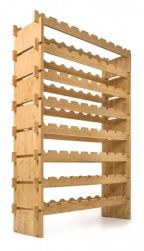 G21 Regál na víno  na 72 lahví, bambusový