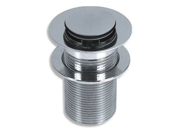 Novaservis Umyvadlová výpusť Luxus 5/4", chrom, click-clack, malá zátka,  38,0