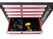 G21 Dílenský vozík  Cooper 6, černo-červený