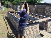 Üvegház összeszerelés