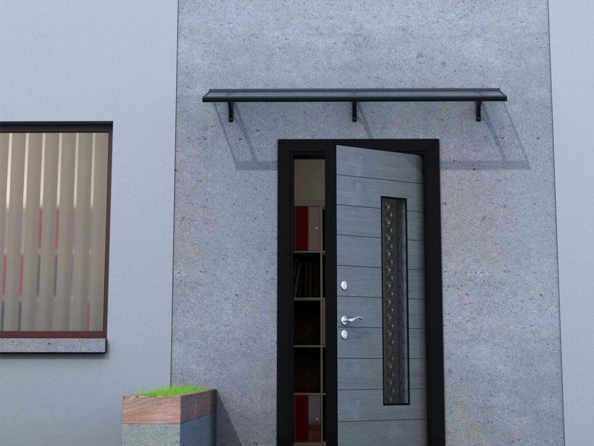 Vchodová strieška Lanit Plast Samba