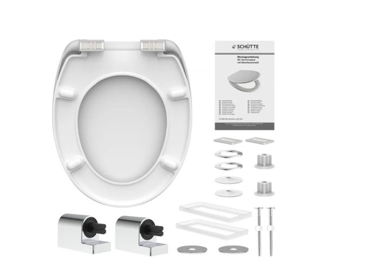 WC sedátka, záchodová prkna Schütte BEACH | Duroplast, Soft Close