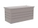 G21 Zahradní box  Denver 280 L, šedý plechový