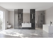 Ravak WC s bidetovou tryskou Uni Chrome RimOff, závěsný, bílá