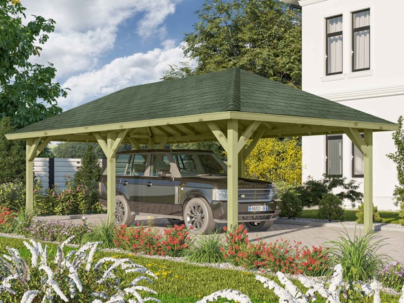 Prístrešok na auto Karibu Kirn