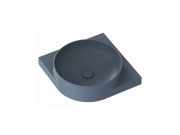 Ravak Umývadlo Yard 45 C, bez otvoru pre batériu, bez prepadu, Deepsea Blue