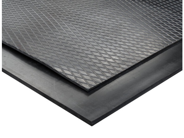 Gumová podlahovina s karo profilem KSK-BELT Karo