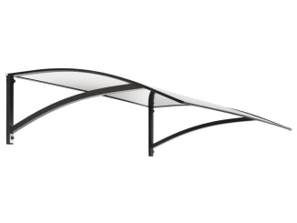 Vchodové stříšky Robelit –  PRO 108x80cm - antracit