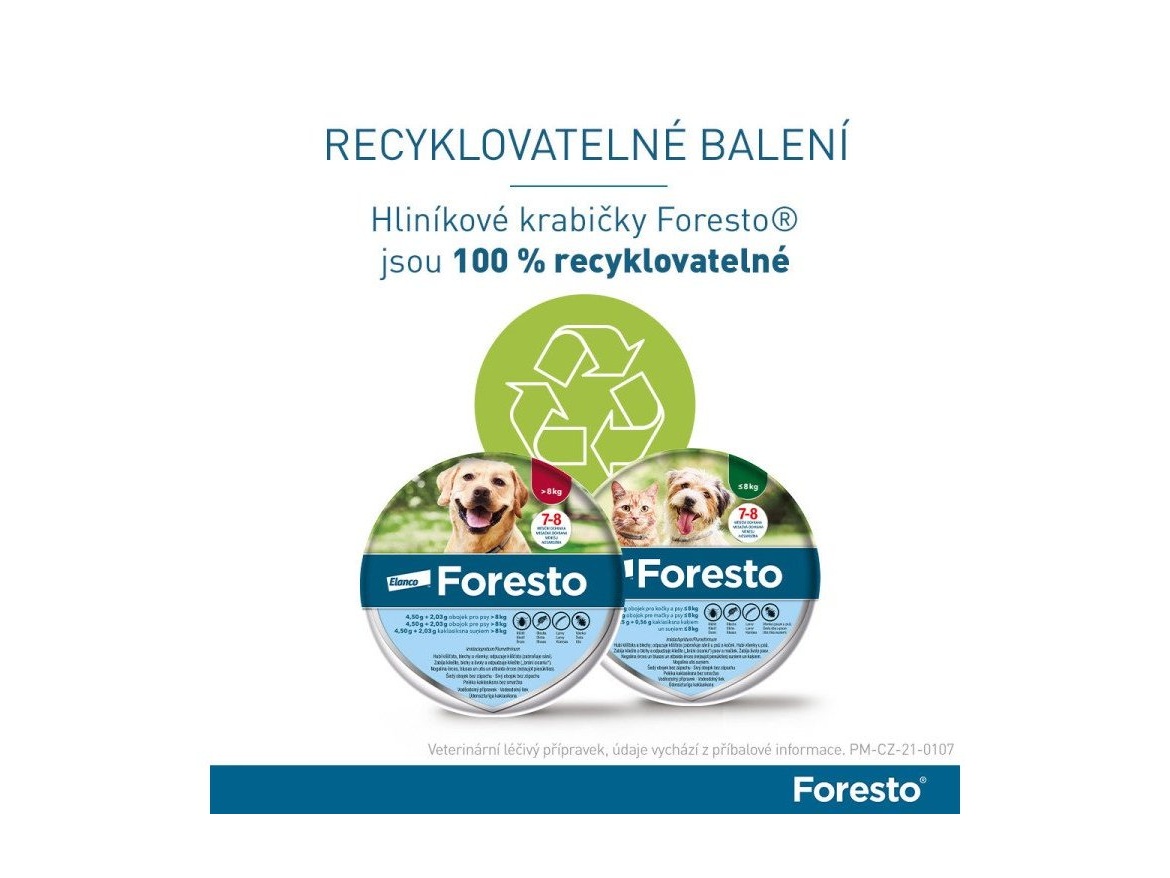 Scobax Foresto 38 obojek pro kočky a malé psy