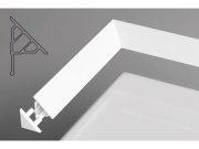 Ravak Sada pro krycí lištu 1,1, bílá