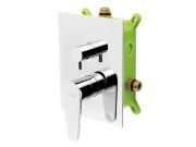 Novaservis Vanová baterie Titania Smart, chrom, podomítková, bez příslušenství,  BOX98051R,0