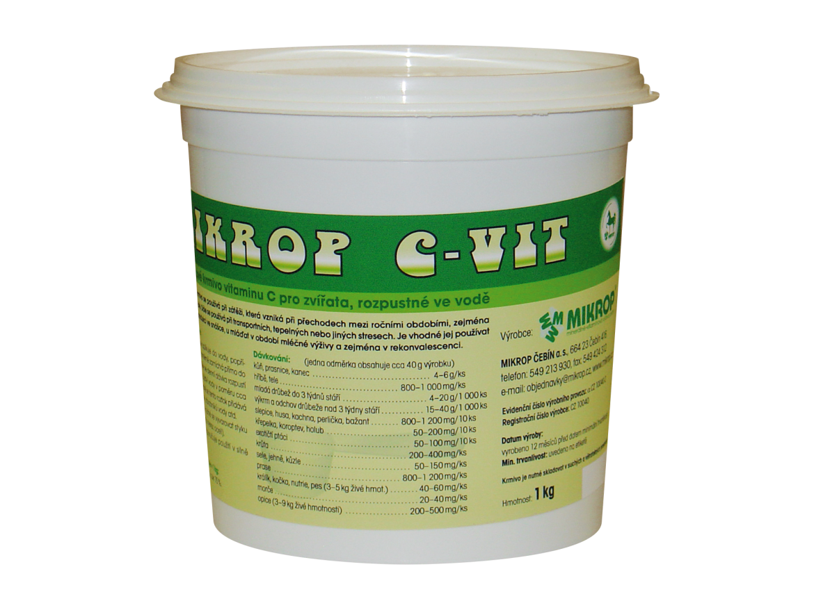 Scobax Mikrop C-vit 1 kg kyblík