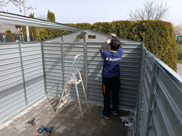 Kerti házikók telepítése