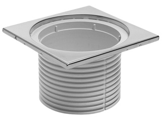 Příslušenství pro Vpusť Chuděj PVBU 50/75 (univerzální) 125 x 125 mm, plast, Face, K3, ano