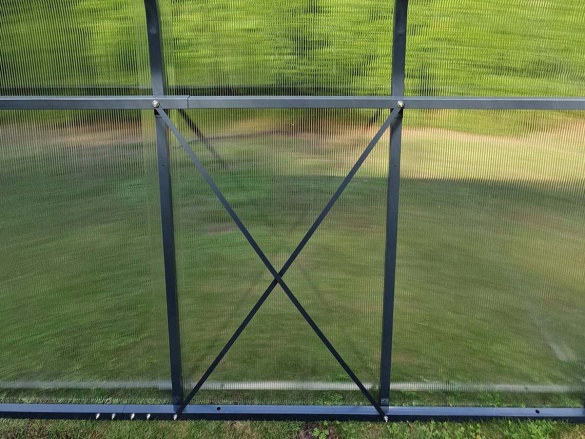 Skleník z polykarbonátu Scobax Drop Alu