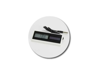 Chov zvierat –  Scobax Digitální teploměr na solární pohon TH-BTH