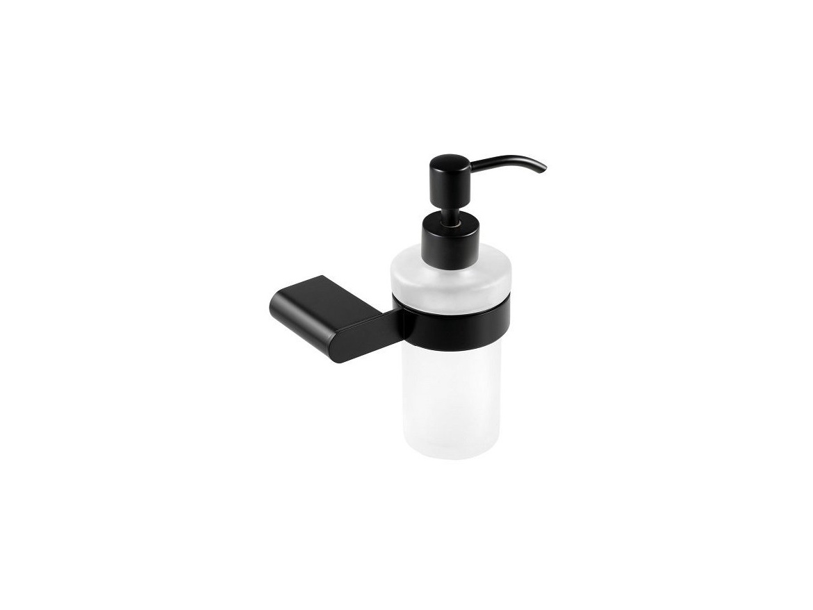 Novaservis Dávkovač mýdla Titania Naty, chrom/černá, , 66655,5