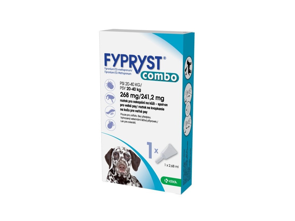 Scobax Fypryst Combo Spot-on Dog L 268/241,2mg 1x2,68ml