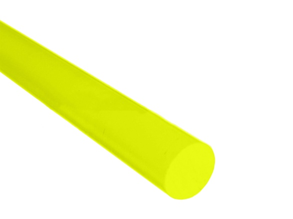 Fluorescentní extrudovaná plexi tyč Plexiglas Plexi Fluor XT