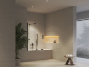 Ravak ROVS2 100, čierna+transparent