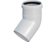 RICOM gas Koleno odkouření 45° d 60, PP, Ricom Gas 11060B