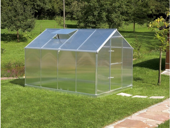 Záhradný skleník z polykarbonátu Gutta Gardentec F