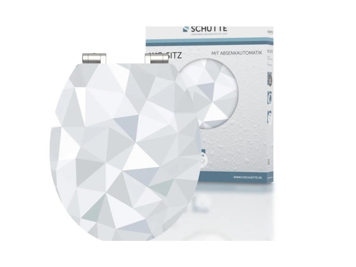 WC sedátka, záchodová prkna Schütte DIAMOND | MDF HG, Soft Close