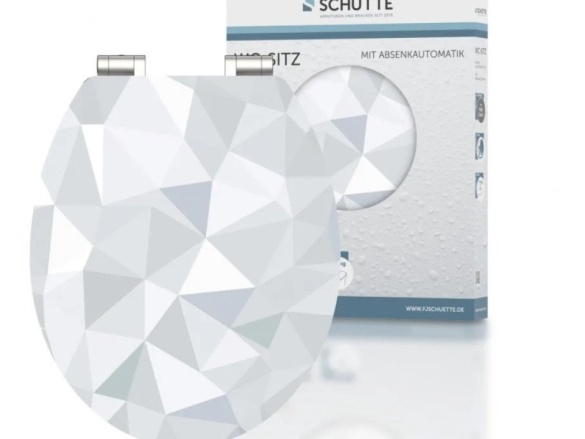 WC sedátka, záchodová prkna Schütte DIAMOND | MDF HG, Soft Close