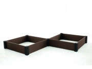 Keter Vyvýšený záhon Keter Vista Modular Duo Garden Bed - hnědý