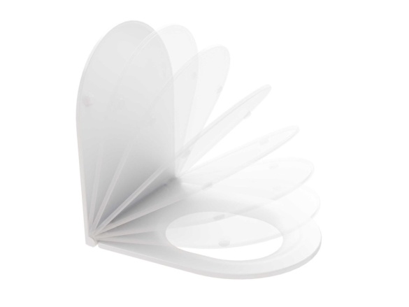 Ravak WC Flow RimOff set, závesné, biela