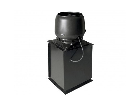Vilpe Střešní ventilátor E190S Ø125 + montážní deska 300x300 mm