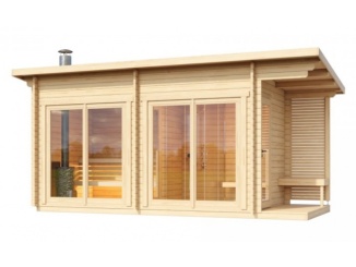 Záhradné sauny –  Tuindeco Tampere L 70