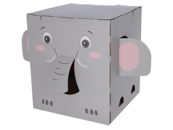 Scobax Škrabadlo pro kočky Elefant z vlnité lepenky